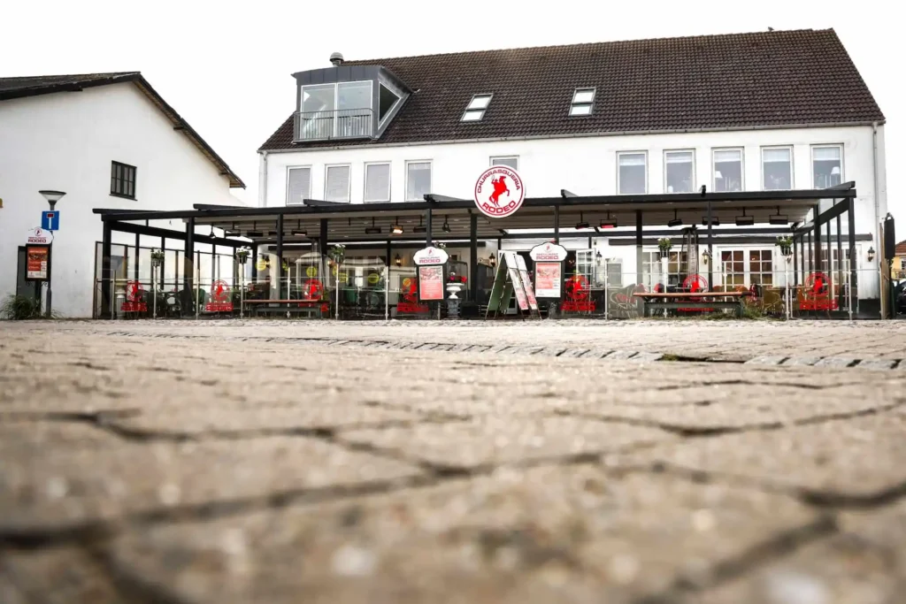 Restaurant Rodeo set udefra - Nørregade 5 i Løkken