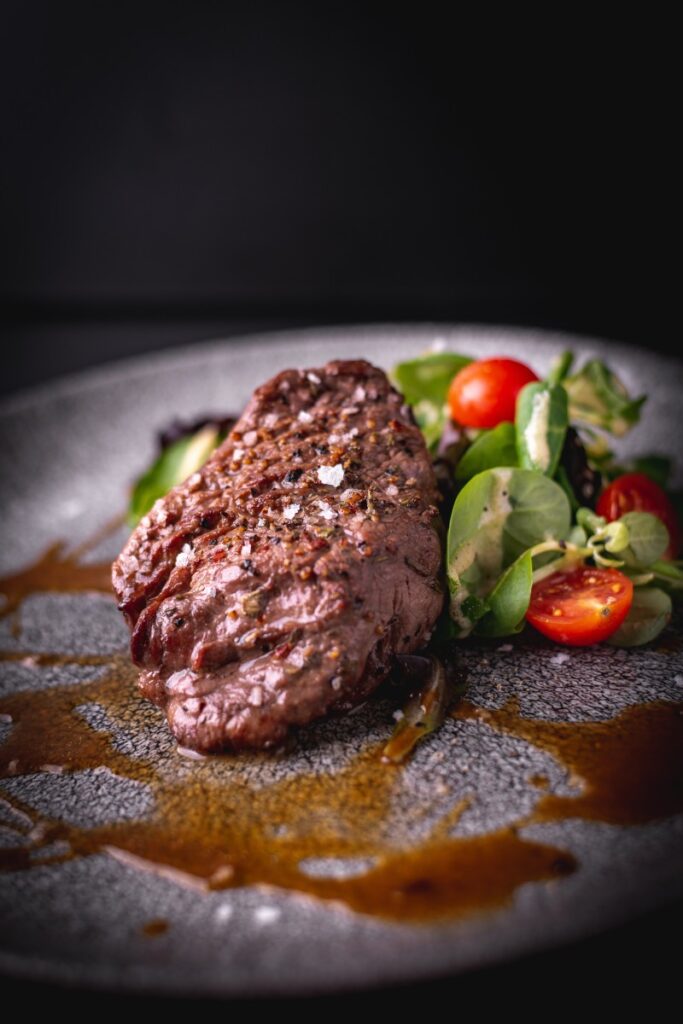 Menukort fra Restaurant Rodeo i Løkken